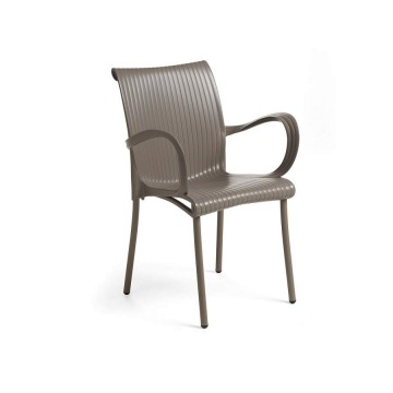 Krzesło Dama Nardi - Tortora