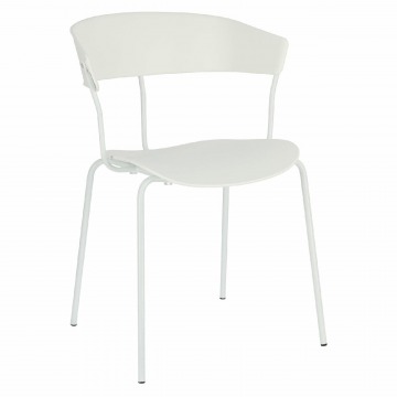 Krzesło Laugar - białe