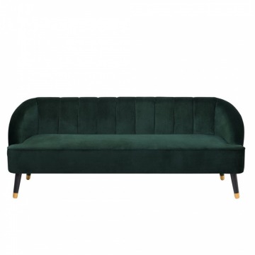Sofa welurowa zielona ALSVAG
