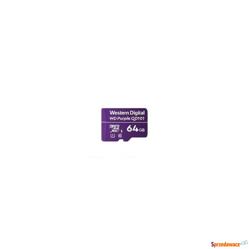 Karta pamięci WD Purple microSDXC WDD064G1P0C... - Karty pamięci, czytniki,... - Kielce