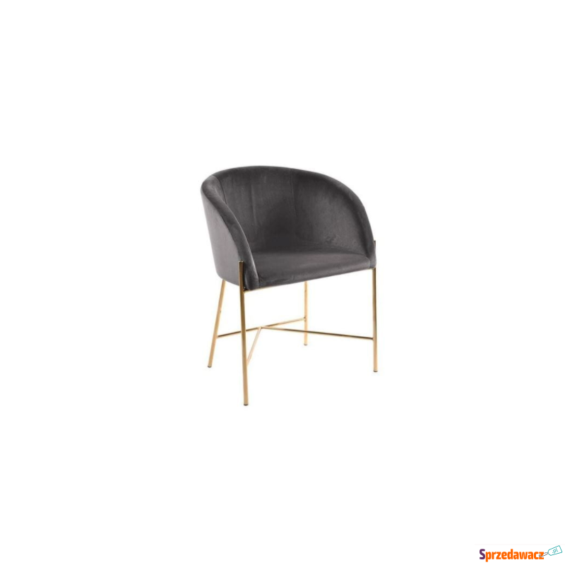 Krzesło Nelson ciemny szary Actona - Krzesła kuchenne - Zgorzelec