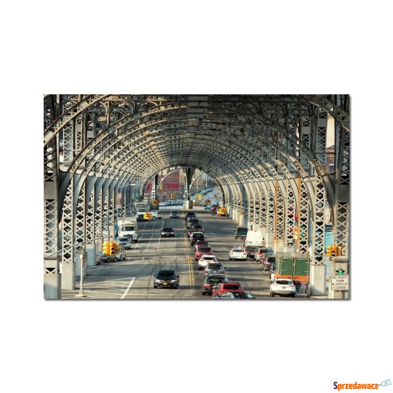 Obraz szklany 120x80 Pod wiaduktem - Obrazy - Namysłów