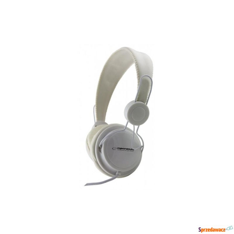 Słuchawki Esperanza Sensation EH148W (kolor biały) - Zestawy słuchawkowe - Zgorzelec