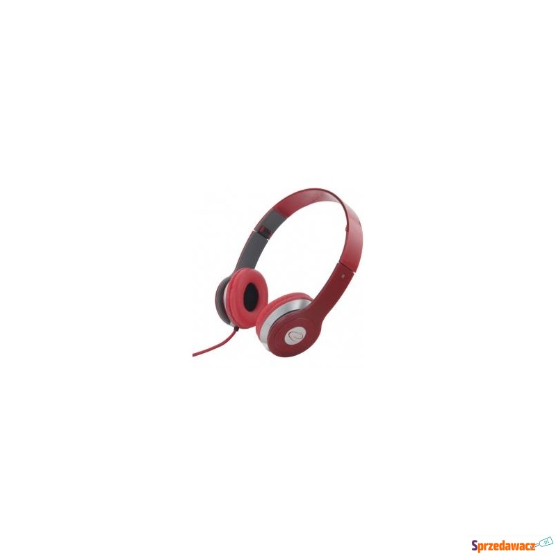 Słuchawki Esperanza TECHNO EH145R (kolor czerwony) - Zestawy słuchawkowe - Grodzisk Mazowiecki
