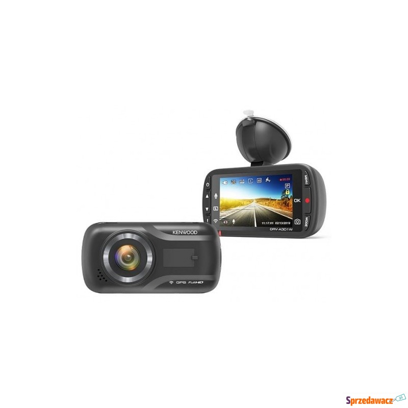 Wideorejestrator KENWOOD DRV-A301W - GPS/WiFi - Rejestratory jazdy - Jasło