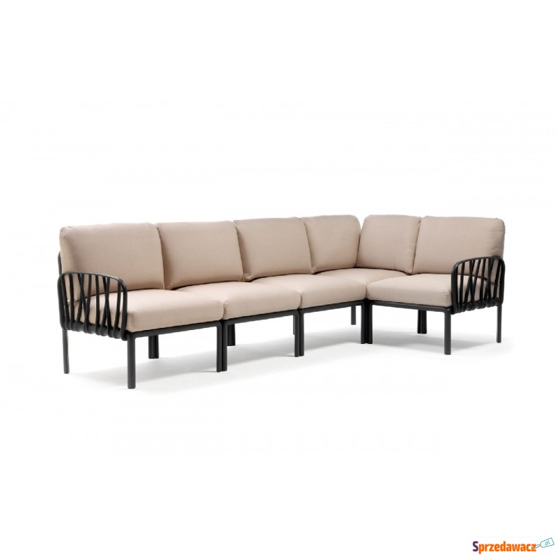 Sofa Komodo 5 Nardi Antracyt - Canvas - Sofy, fotele, komplety... - Chocianowice