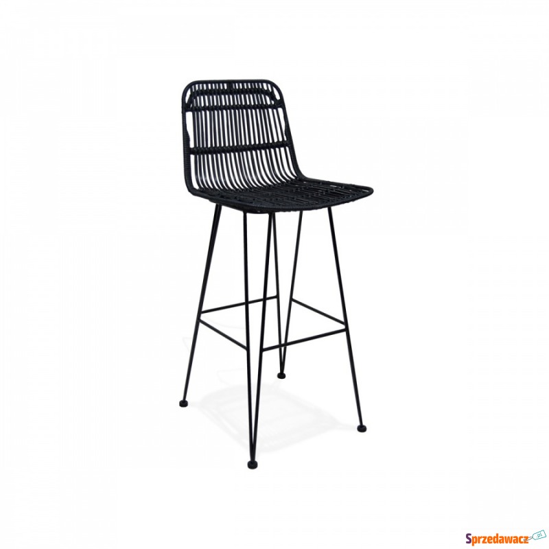 Krzesło barowe Kokoon Design Liano czarne - Taborety, stołki, hokery - Gorzów Wielkopolski