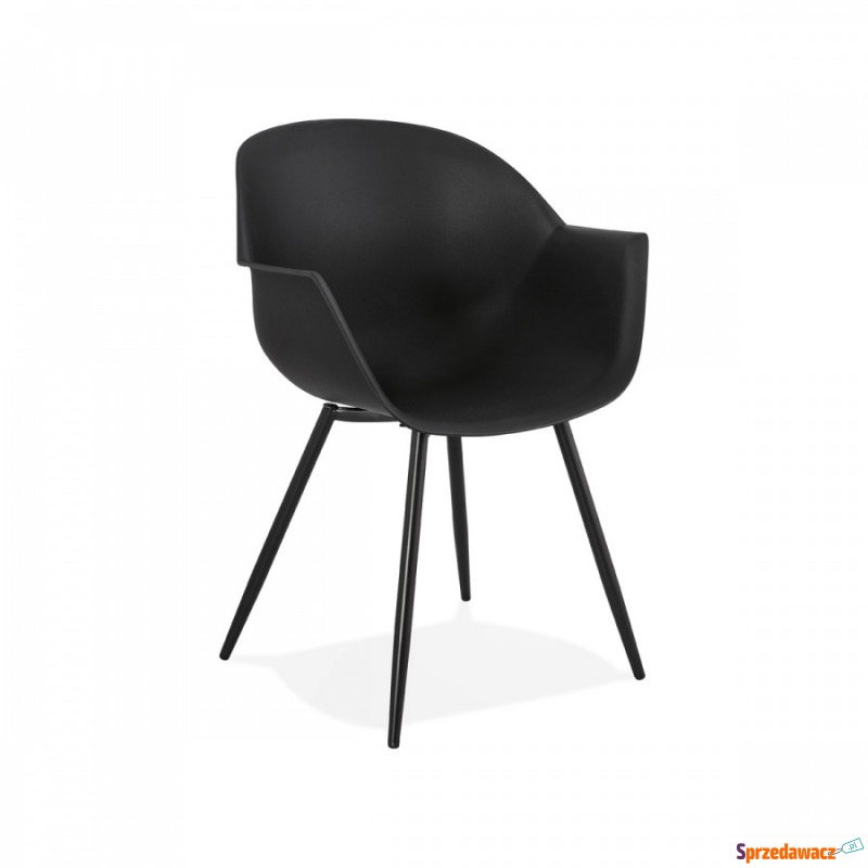 Krzesło Kokoon Design Stileto czarne - Krzesła do salonu i jadalni - Żory