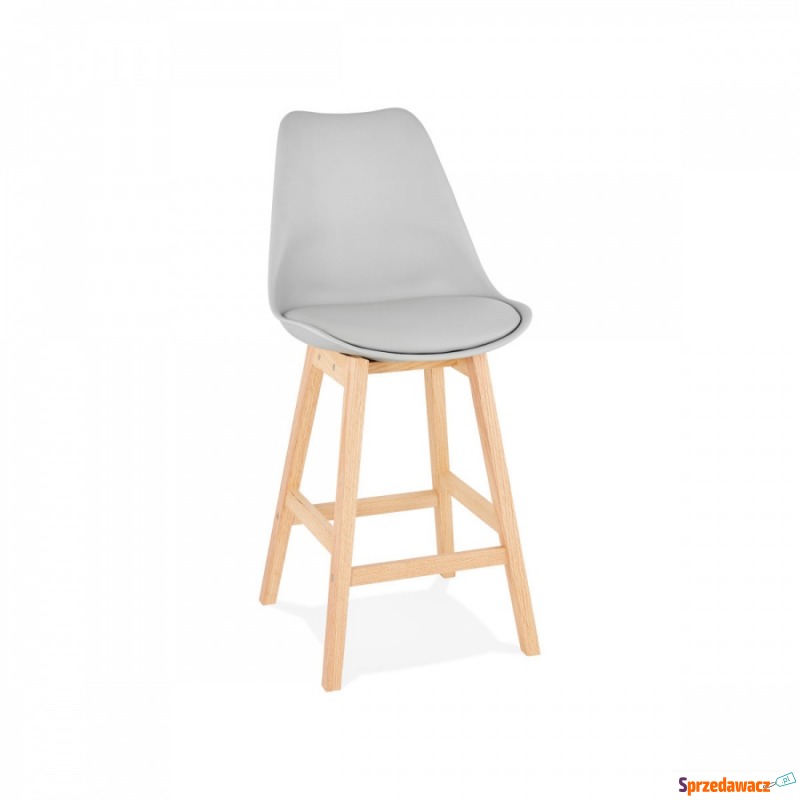 Krzesło barowe Kokoon Design April Mini szare - Taborety, stołki, hokery - Ludomy