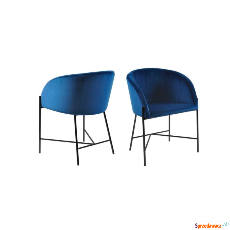 Krzesło Nelson niebieski - Krzesła kuchenne - Grójec