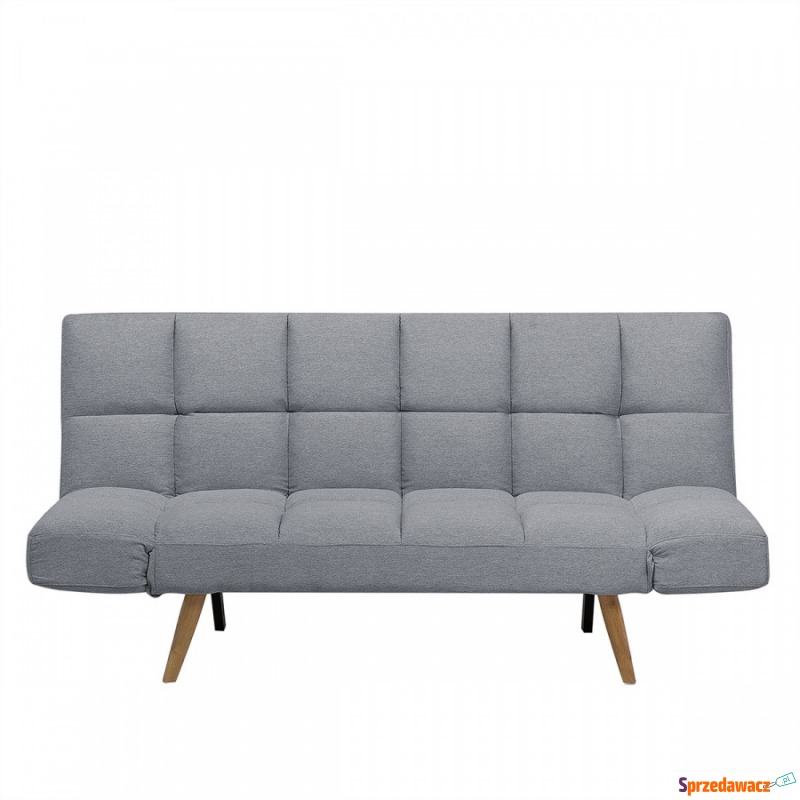 Sofa tapicerowana jasnoszara patchwork INGARO... - Sofy, fotele, komplety... - Otwock