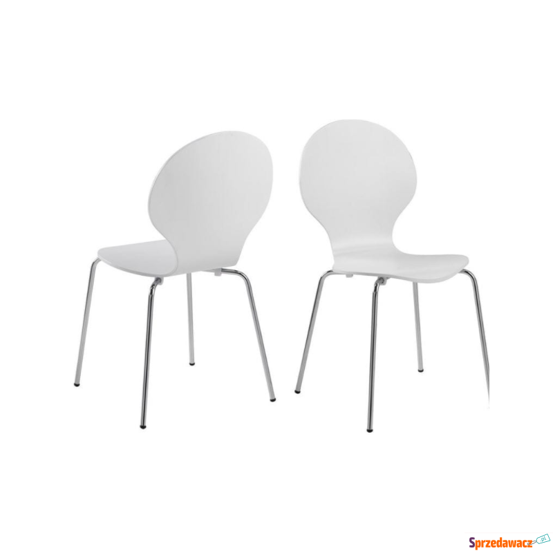 Krzesło Marcus biały - Krzesła kuchenne - Łomża