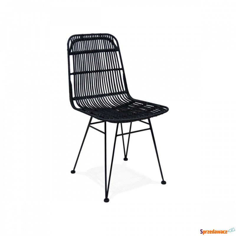 Krzesło Kokoon Design Manifik czarne - Krzesła ogrodowe - Lębork