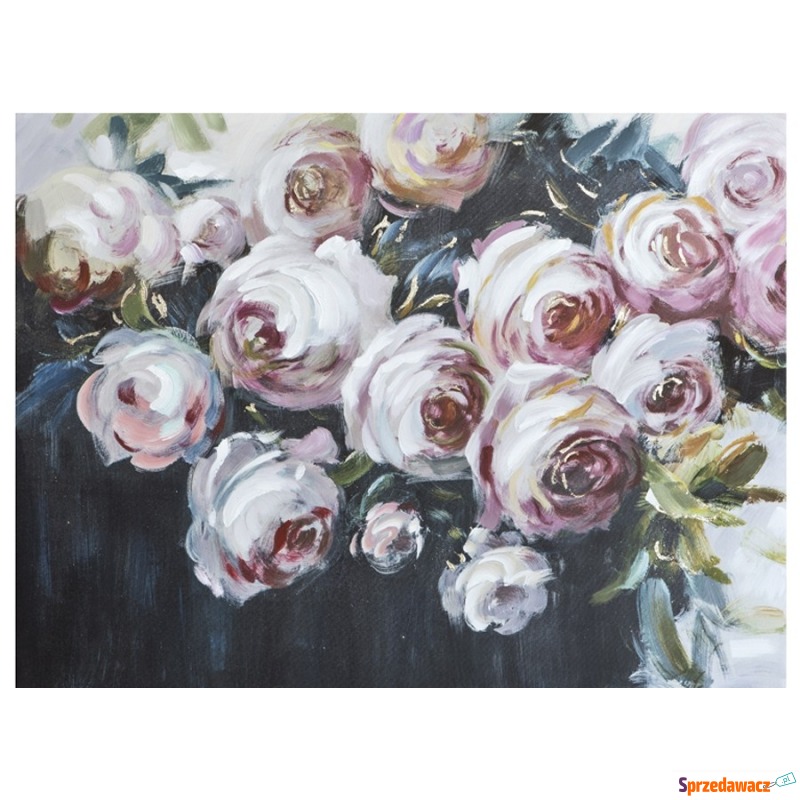 Obraz 120x90cm Kwiaty Różowe - Obrazy - Rąty