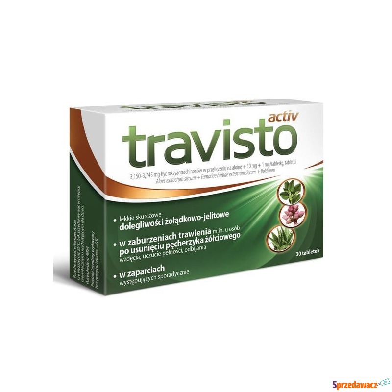Travisto activ x 30 tabletek - Witaminy i suplementy - Suwałki