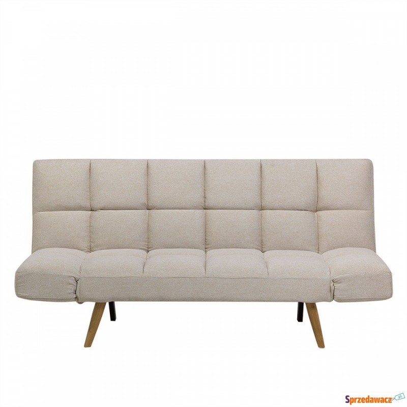 Sofa tapicerowana beżowa INGARO BLmeble - Sofy, fotele, komplety... - Czarne