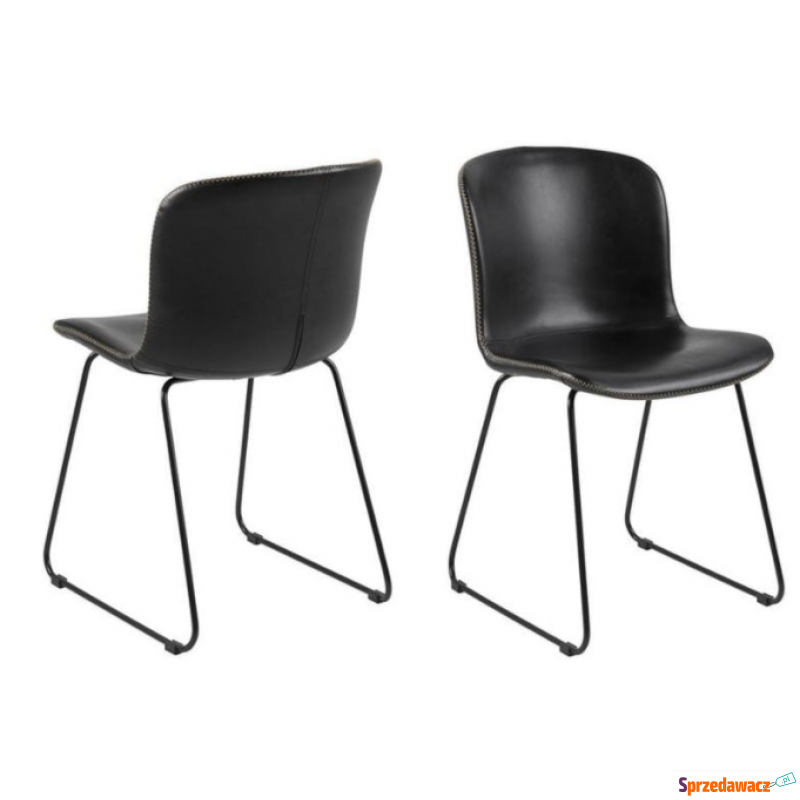 Krzesło Story czarny - Krzesła kuchenne - Głogów