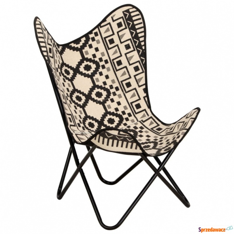 Krzesło motyl z nadrukiem, płótno - Krzesła do salonu i jadalni - Malbork