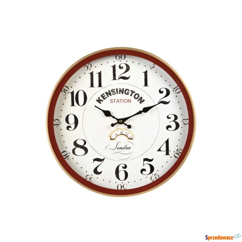 Zegar ścienny metalowy 40cm Kensington - Zegary - Rumia