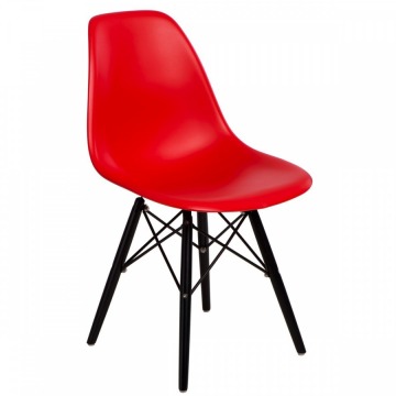 Krzesło P016W PP D2.Design Czerwone