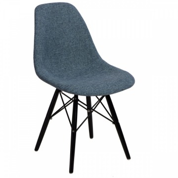 Krzesło P016W Duo D2 niebiesko-szare/black