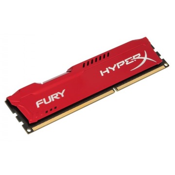 HyperX Fury Red 8GB [1x8GB 1866MHz DDR3 CL10 DIMM]
