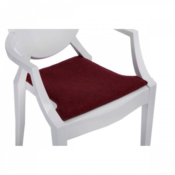 Poduszka na krzesło Royal czerwo. melanż