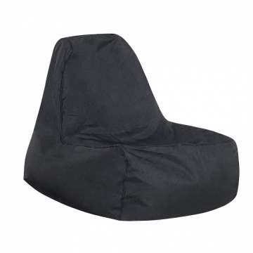 Fotel czarny - pufa - siedzisko - worek do siedzenia - Bommarito