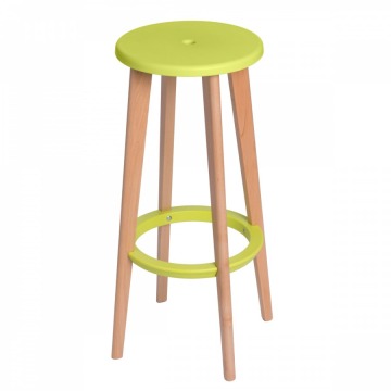 Krzesło barowe D2 Lush zielone