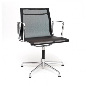 Krzesło biurowe z czarną siateczką D2.Design