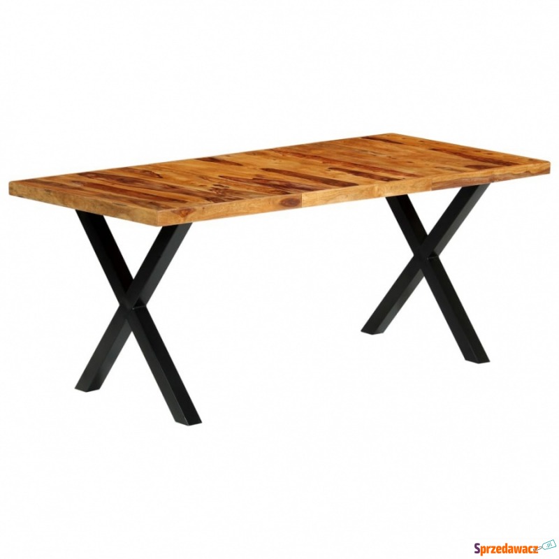 Stół jadalniany, 180 x 90 x 76 cm, lite drewno... - Stoły kuchenne - Gołków