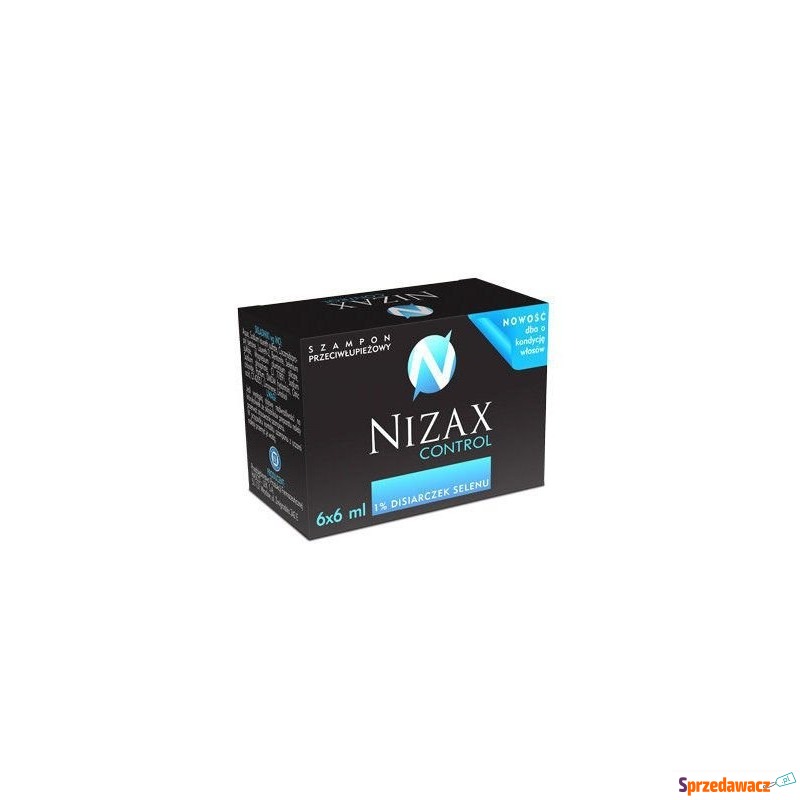 Nizax control szampon 6ml x 6 saszetek - Balsamy, kremy, masła - Łapy