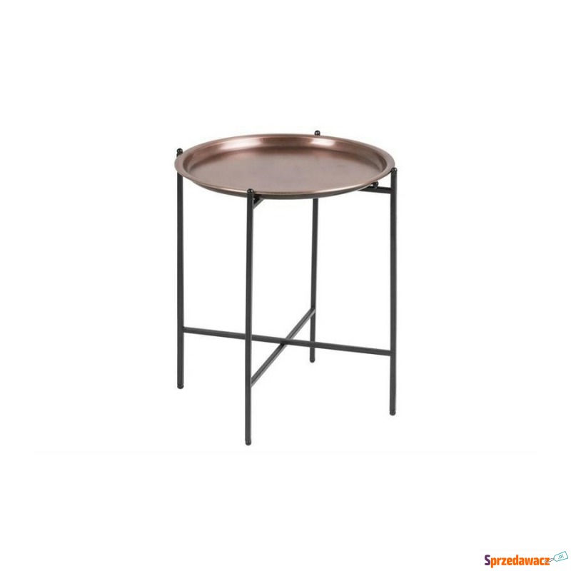 ACTONA stolik kawowy OSBORN miedziany - metal - Stoły, stoliki, ławy - Bługowo