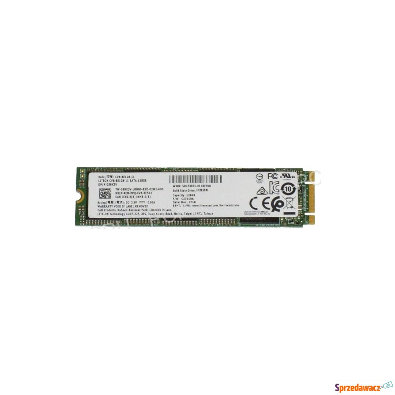 Dysk SSD 128GB M.2 LITE-ON CV8-8E128 SATA 6.0... - Dyski twarde - Psary