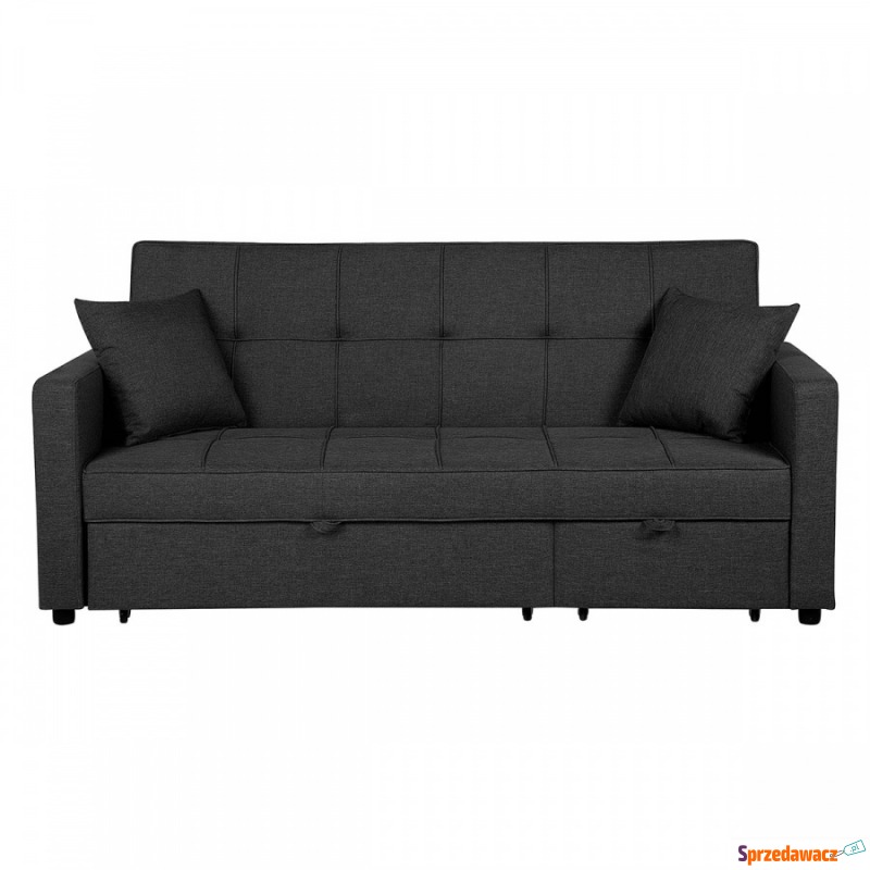 Sofa tapicerowana ciemnoszara GLOMMA - Sofy, fotele, komplety... - Tarnobrzeg