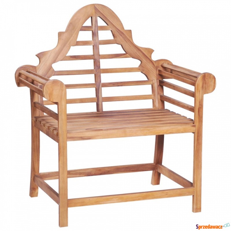 Krzesło ogrodowe, 89x63x102 cm, lite drewno tekowe - Krzesła ogrodowe - Drawsko