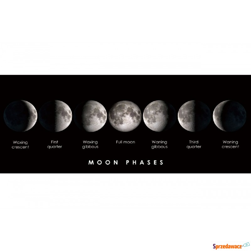 Obraz szklany 180x70 Moon phases - Obrazy - Staszów