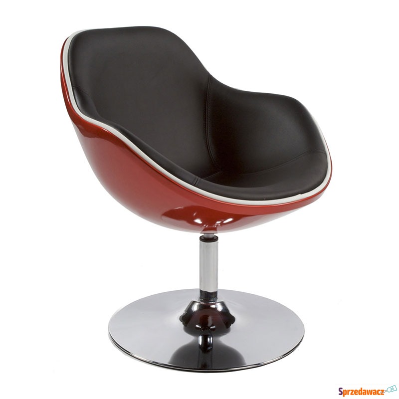 Fotel Daytona Kokoon Design pomarańczowo-czarny - Taborety, stołki, hokery - Nowy Targ