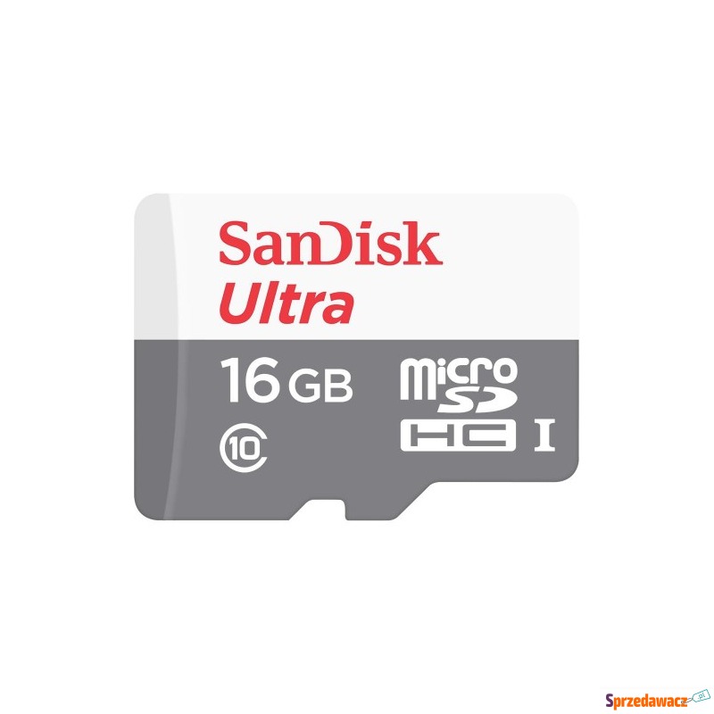 Karta pamięci SanDisk Ultra SDSQUNS-016G-GN3MN... - Karty pamięci, czytniki,... - Zabrze