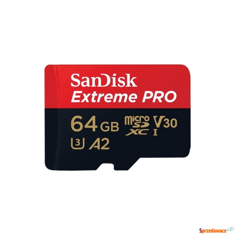 Karta pamięci SanDisk EXTREME PRO SDSQXCY-064... - Karty pamięci, czytniki,... - Rybnik
