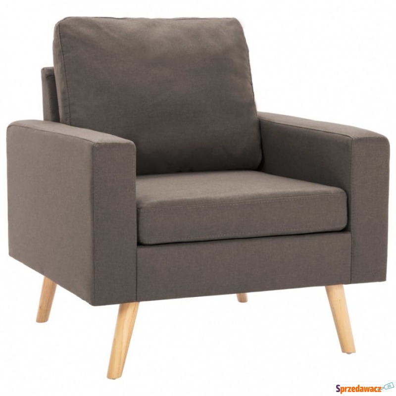 Fotel, kolor taupe, tapicerowany tkaniną - Krzesła biurowe - Mielec
