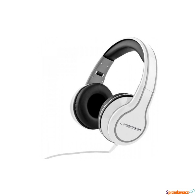 Słuchawki Esperanza Blues EH136W (kolor biały) - Zestawy słuchawkowe - Pabianice