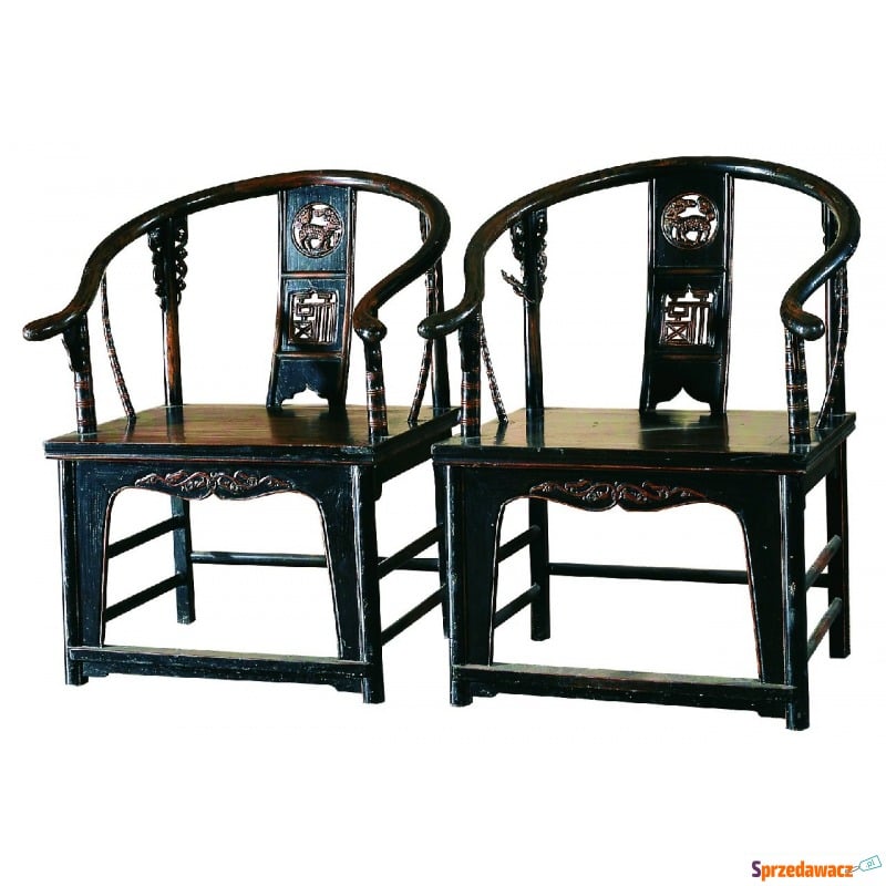 Komplet 2 krzeseł BF60414 - Krzesła do salonu i jadalni - Chełm