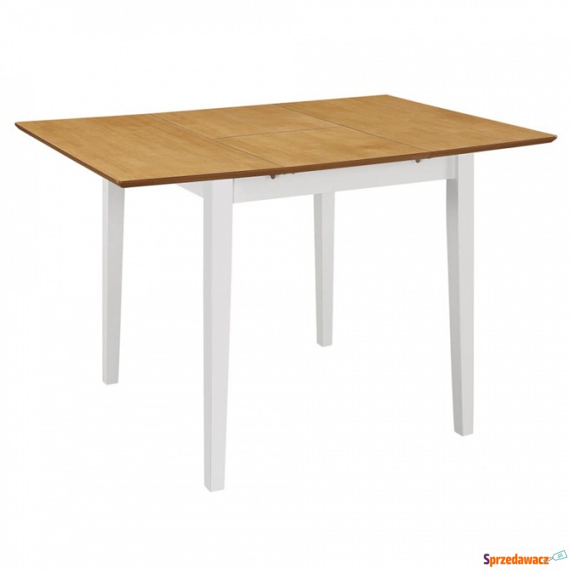 Rozsuwany stół jadalniany, biały, (80-120) x 80... - Stoły kuchenne - Świętochłowice