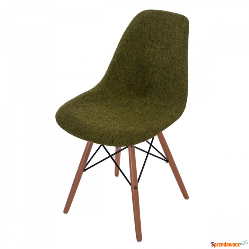 Krzesło P016W Duo D2 zielono-szare - Krzesła do salonu i jadalni - Żory