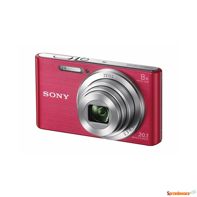 Kompakt Sony Cyber-Shot DSC-W830 Różowy - Aparaty cyfrowe - Nowy Sącz