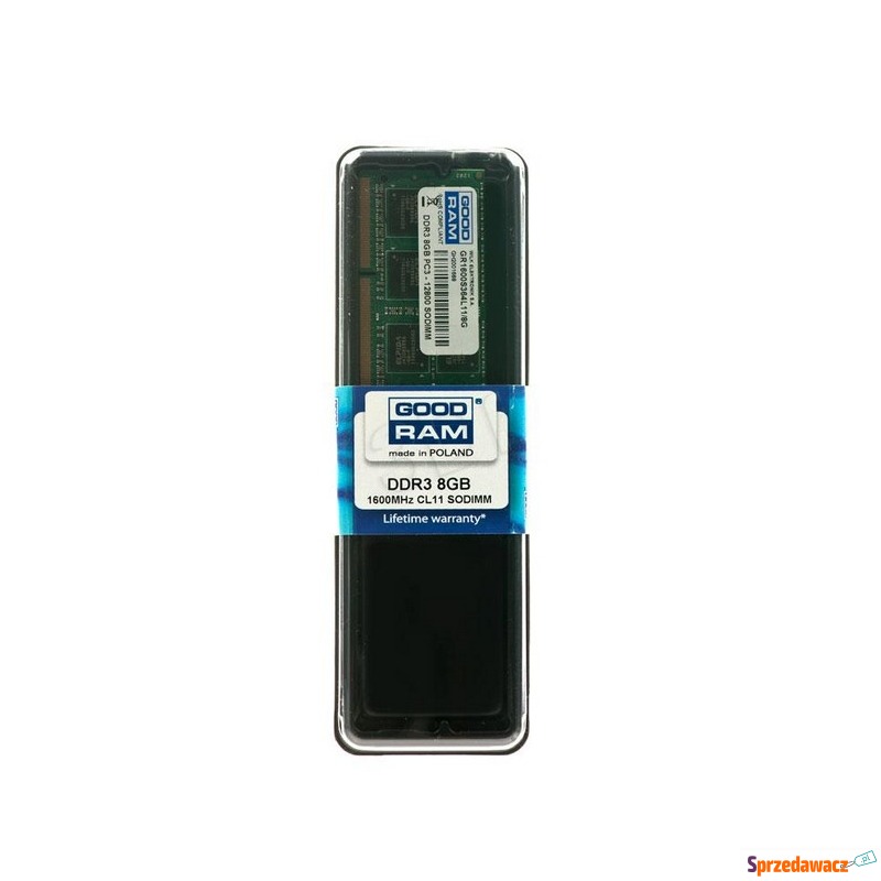 GOODRAM 8GB [1x8GB 1600MHz DDR3 CL11 SODIMM] - Pamieć RAM - Wałbrzych