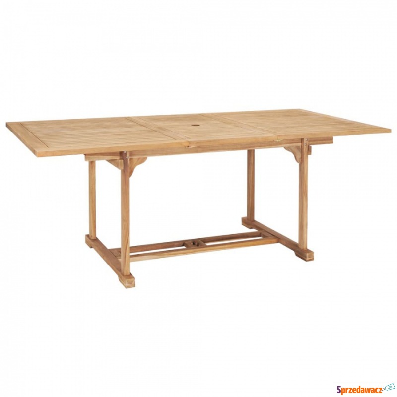 Stół rozkładany, (150-200) x 100 x 75 cm, lite... - Stoły, ławy, stoliki - Chełm
