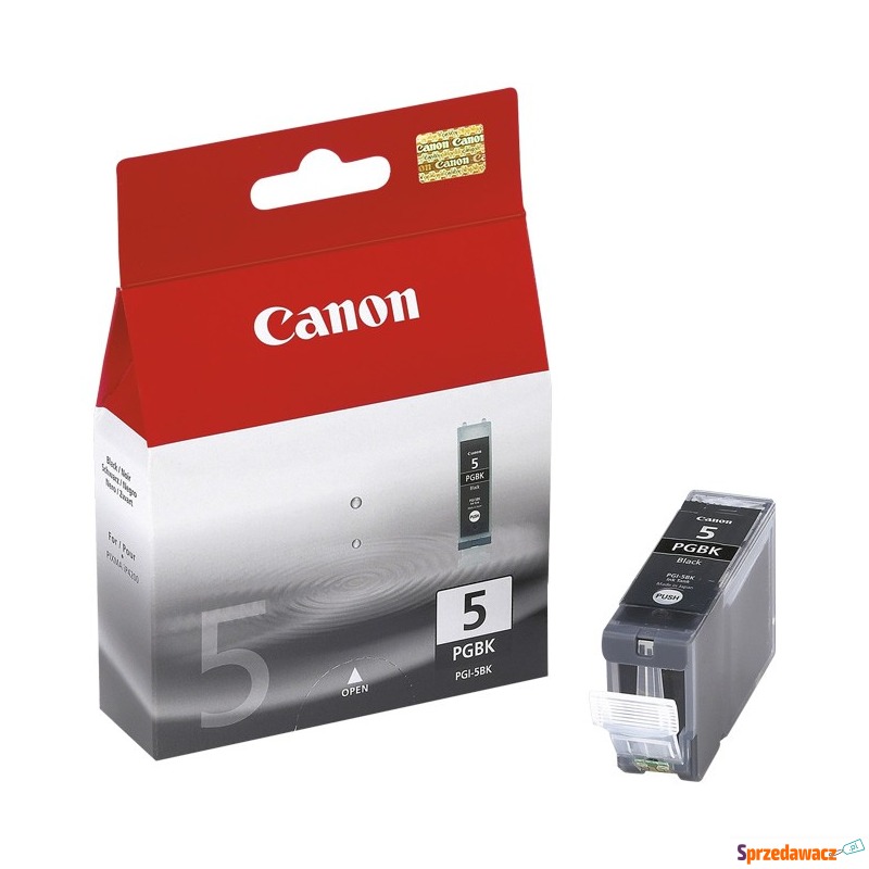 Oryginał Canon PGI 5 czarny - Tusze, tonery - Trzebiatów