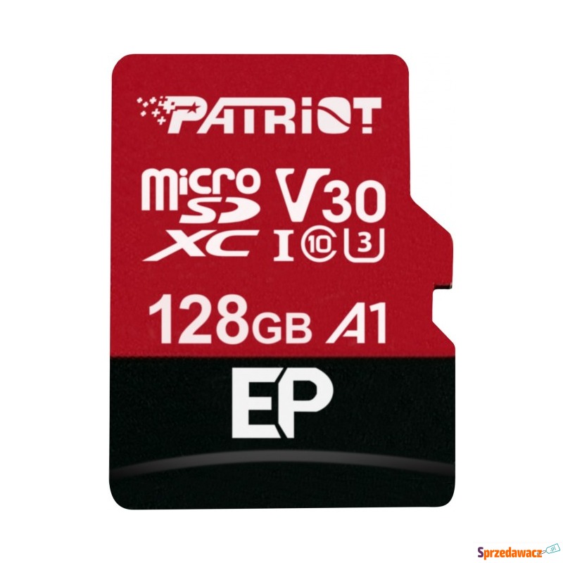Patriot EP Series 128GB microSDXC V30 - Karty pamięci, czytniki,... - Bełchatów